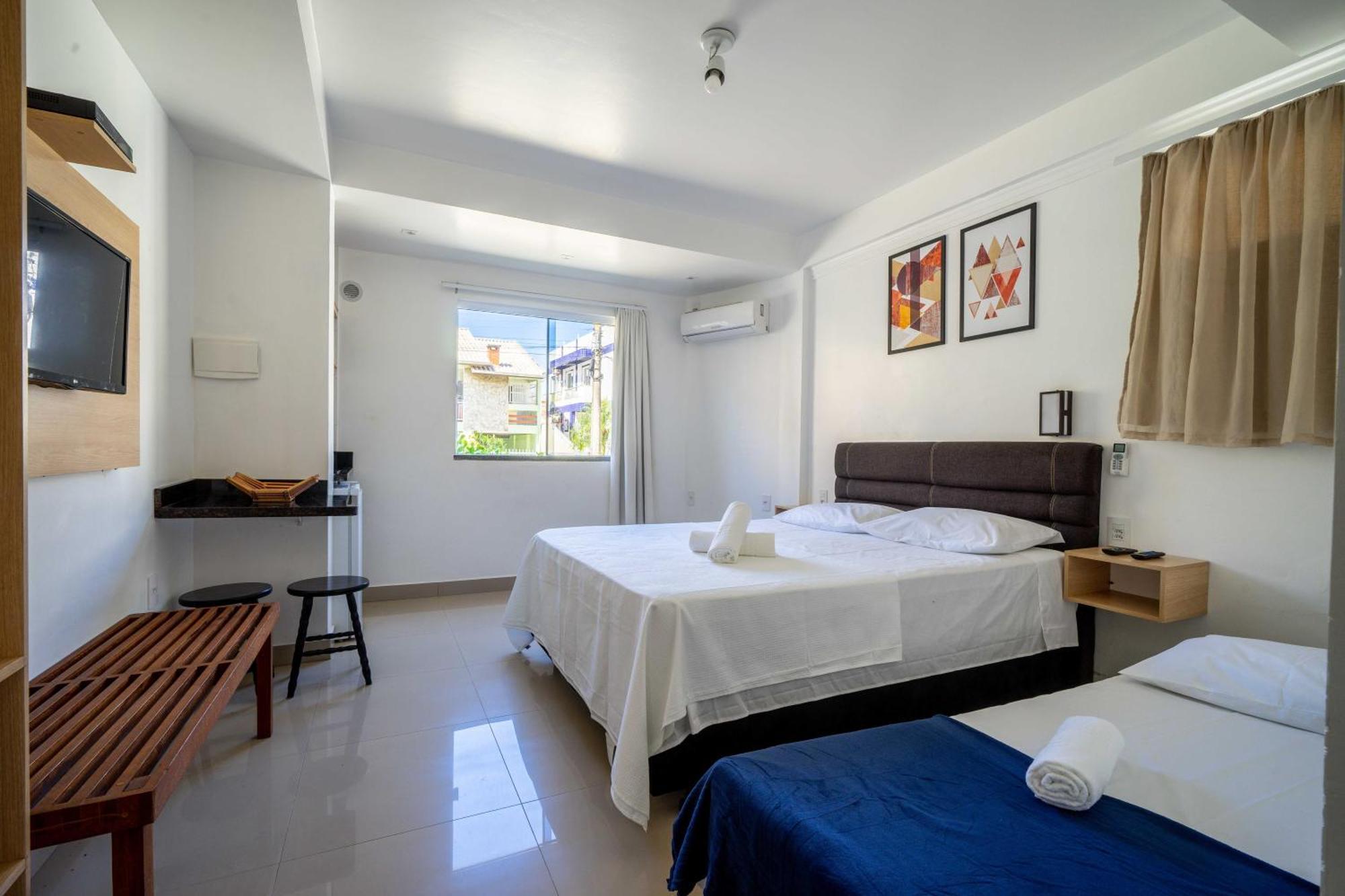 Pousada Casa De Praia 봄비나스 객실 사진